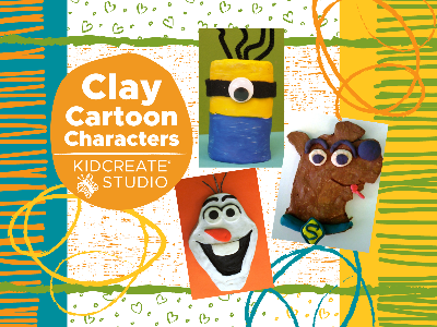 Clay Cartoon Characters Mini-Camp (5-12 Years)